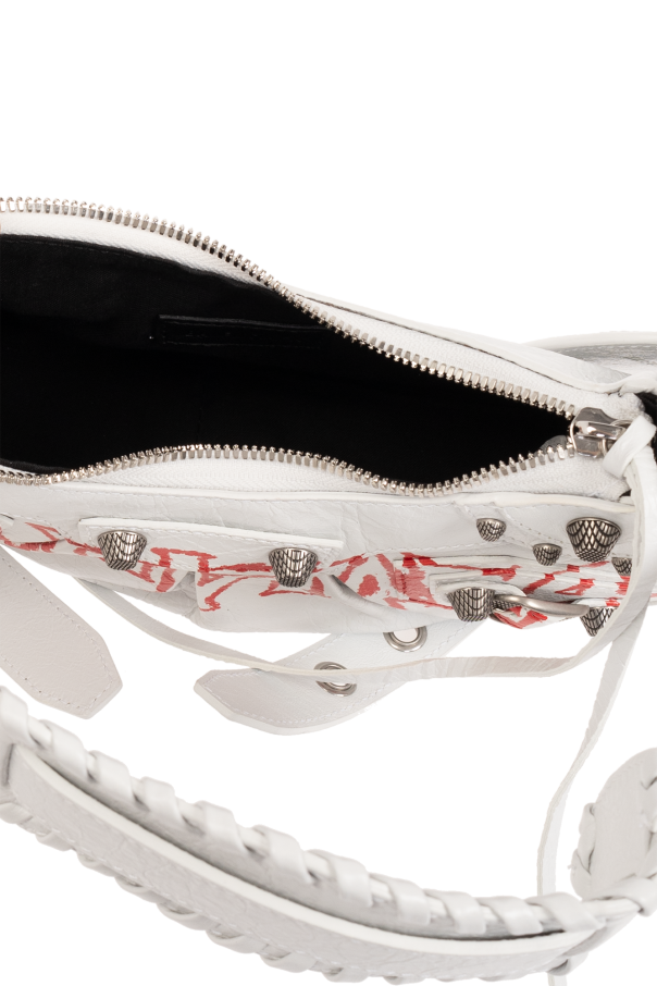 White 'Le Cagole XS' shoulder bag Balenciaga